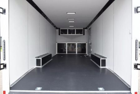 New BRAVO 8.5x24 SCOUT PERFORMANCE ENCLOSED RACE TRAILER *MIDNIGHT EDITION*