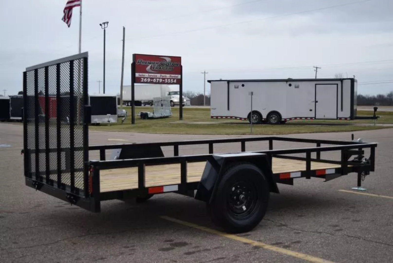 6×12 Utility Trailer photo 2