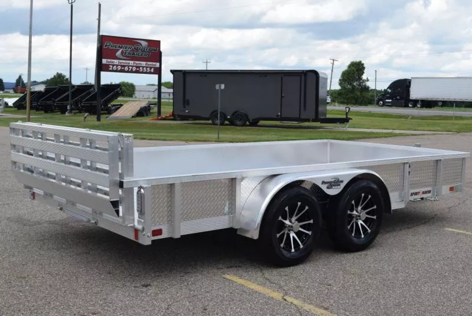 7×14 Utility Trailer photo 4