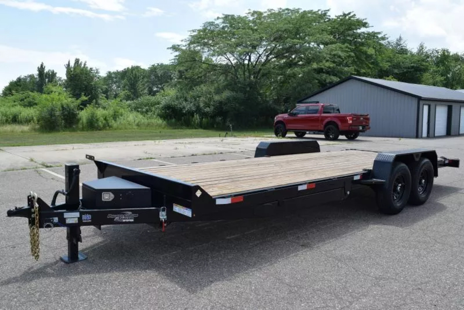 New BND 22' POWER TILT BED 14K EQUIPMENT TRAILER
