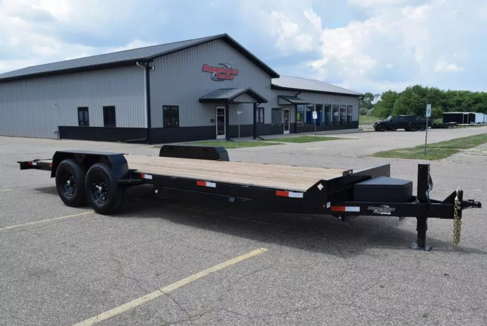New BND 22' POWER TILT BED 14K EQUIPMENT TRAILER