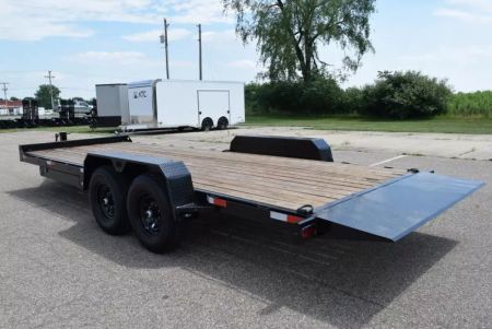 New BND 22' POWER TILT BED 14K EQUIPMENT TRAILER