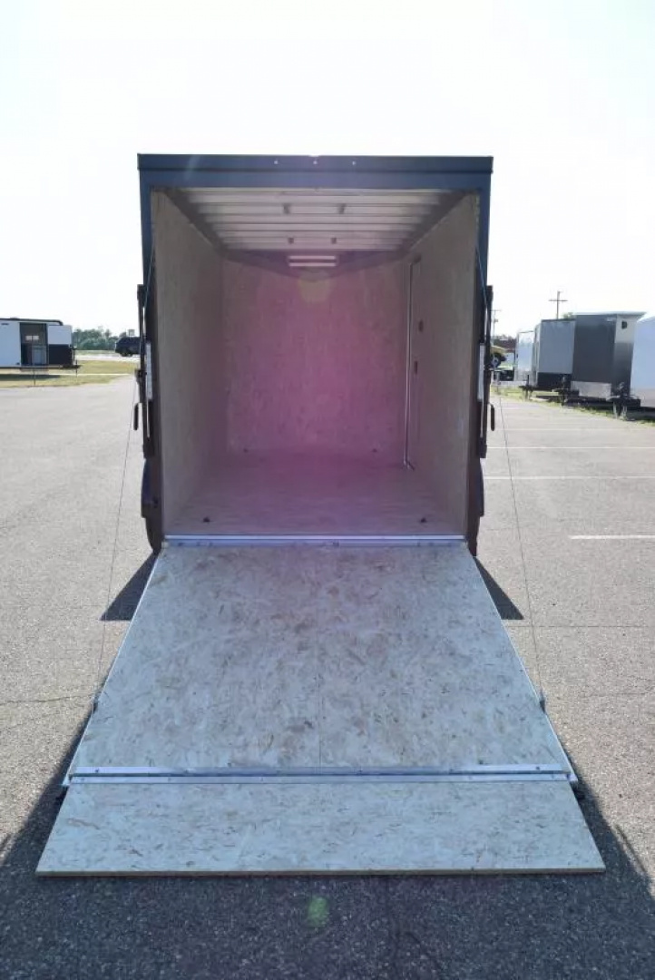 New ATC 6x12 STO 300 ALUMINUM CARGO TRAILER w/ BLACK TRIM PACKAGE