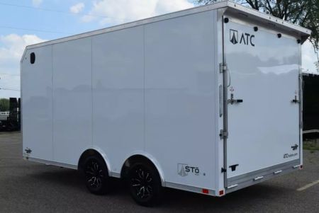 New ATC 8.5x16 STO 400 ALUMINUM CARGO TRAILER