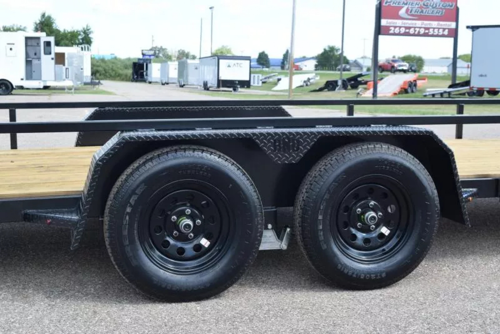 7×18 Utility Trailer photo 8