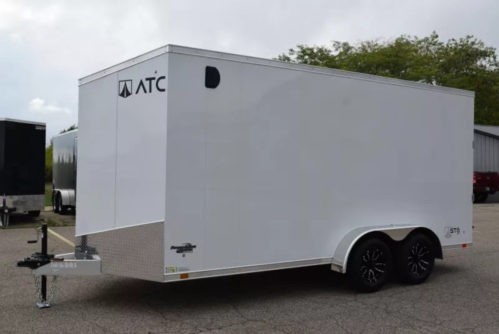 New ATC 7x16 STO 400 ALUMINUM CARGO TRAILER