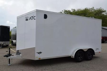 New ATC 7x16 STO 400 ALUMINUM CARGO TRAILER