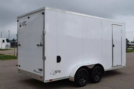 New ATC 7x16 STO 400 ALUMINUM CARGO TRAILER