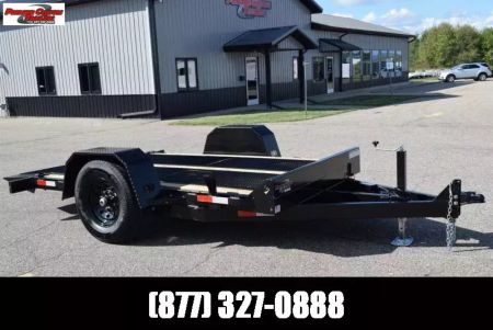 New BND 6x12 TILT BED SCISSOR LIFT EQUIPMENT TRAILER w/ 7000LB AXLE