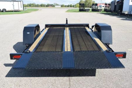 New BND 6x12 TILT BED SCISSOR LIFT EQUIPMENT TRAILER w/ 7000LB AXLE