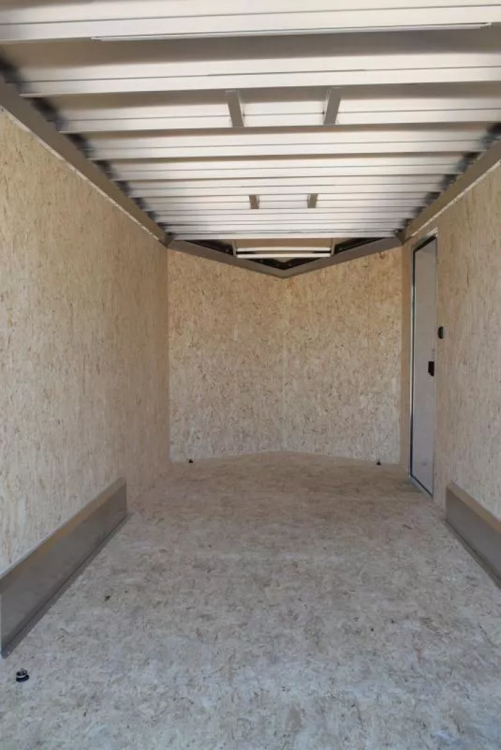 New ATC 7.5x14 STO 400 ALUMINUM CARGO TRAILER w/ BLACK TRIM PACKAGE