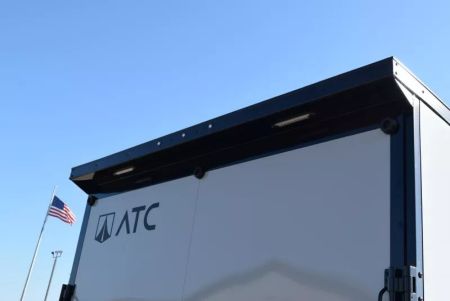 New ATC 7.5x14 STO 400 ALUMINUM CARGO TRAILER w/ BLACK TRIM PACKAGE