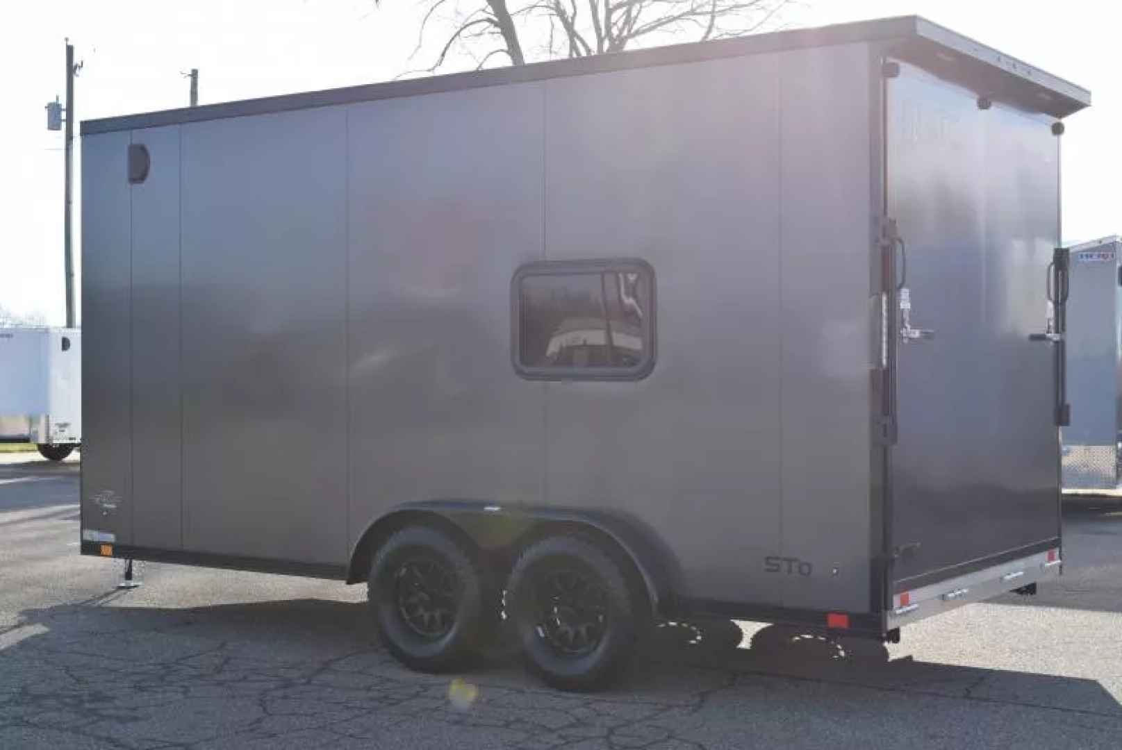 New ATC 7.5x16 STO 450 ALUMINUM CARGO TRAILER w/ ADVENTURE PACKAGE