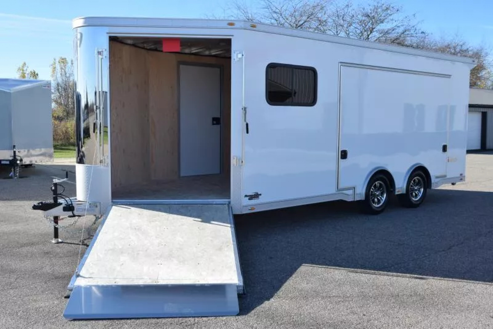 New INTECH 8.5x18+6 ALLSPORT SNOW/ATV/UTV/ COMBO CAR HAULER w/ ESCAPE DOOR