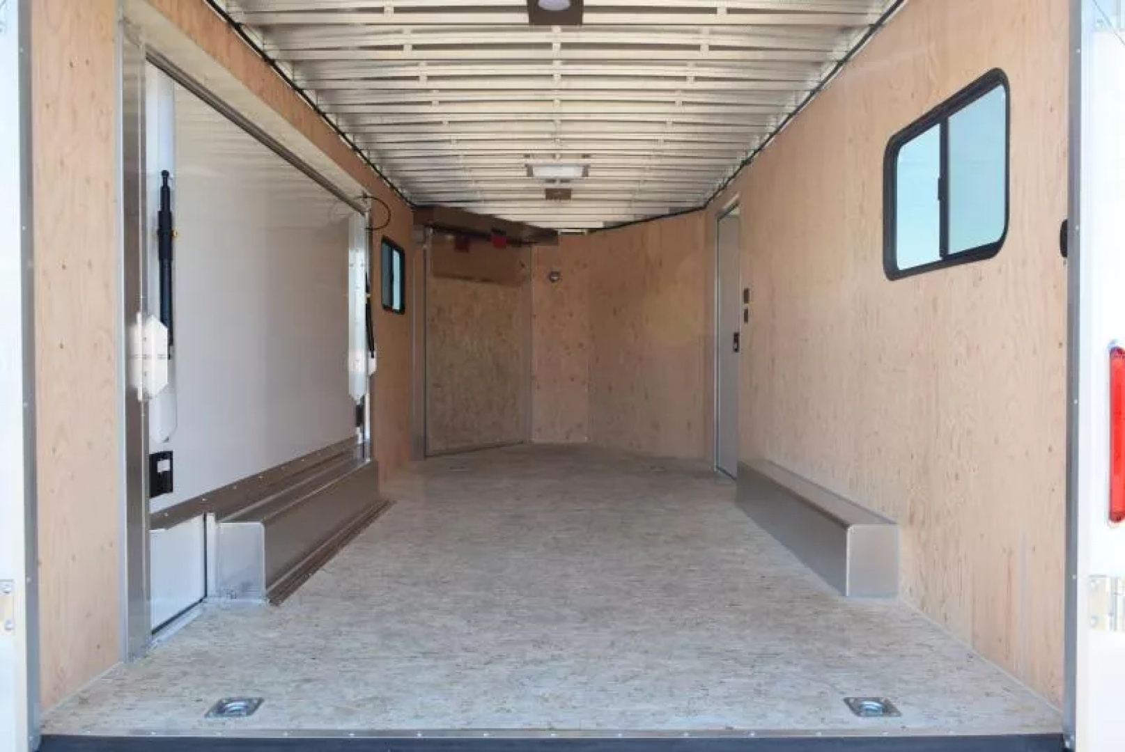 New INTECH 8.5x18+6 ALLSPORT SNOW/ATV/UTV/ COMBO CAR HAULER w/ ESCAPE DOOR
