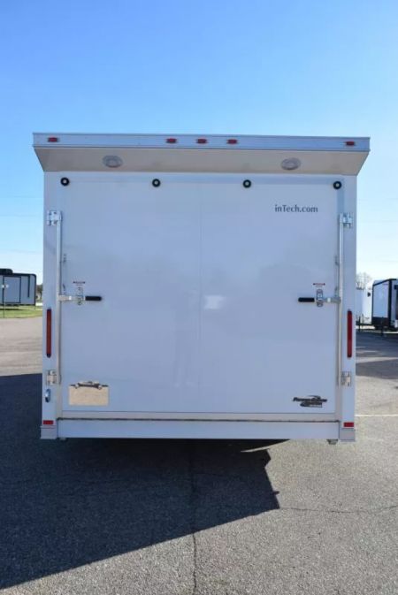 New INTECH 8.5x18+6 ALLSPORT SNOW/ATV/UTV/ COMBO CAR HAULER w/ ESCAPE DOOR
