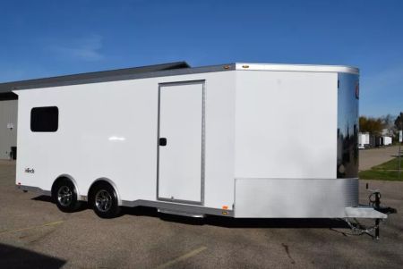 New INTECH 8.5x18+6 ALLSPORT SNOW/ATV/UTV/ COMBO CAR HAULER w/ ESCAPE DOOR