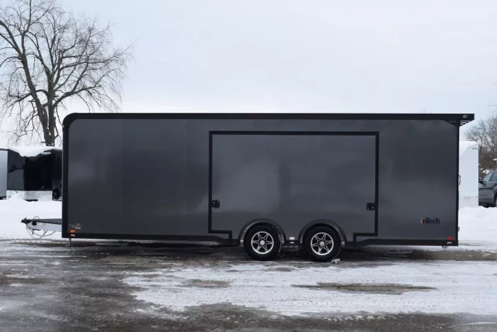 New INTECH 8.5x24 LITE SERIES ALL ALUMINUM RACE HAULER