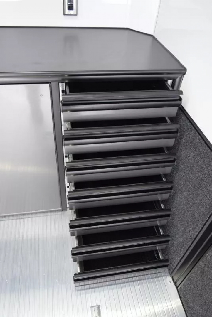 New INTECH 8.5x24 LITE SERIES ALL ALUMINUM RACE HAULER