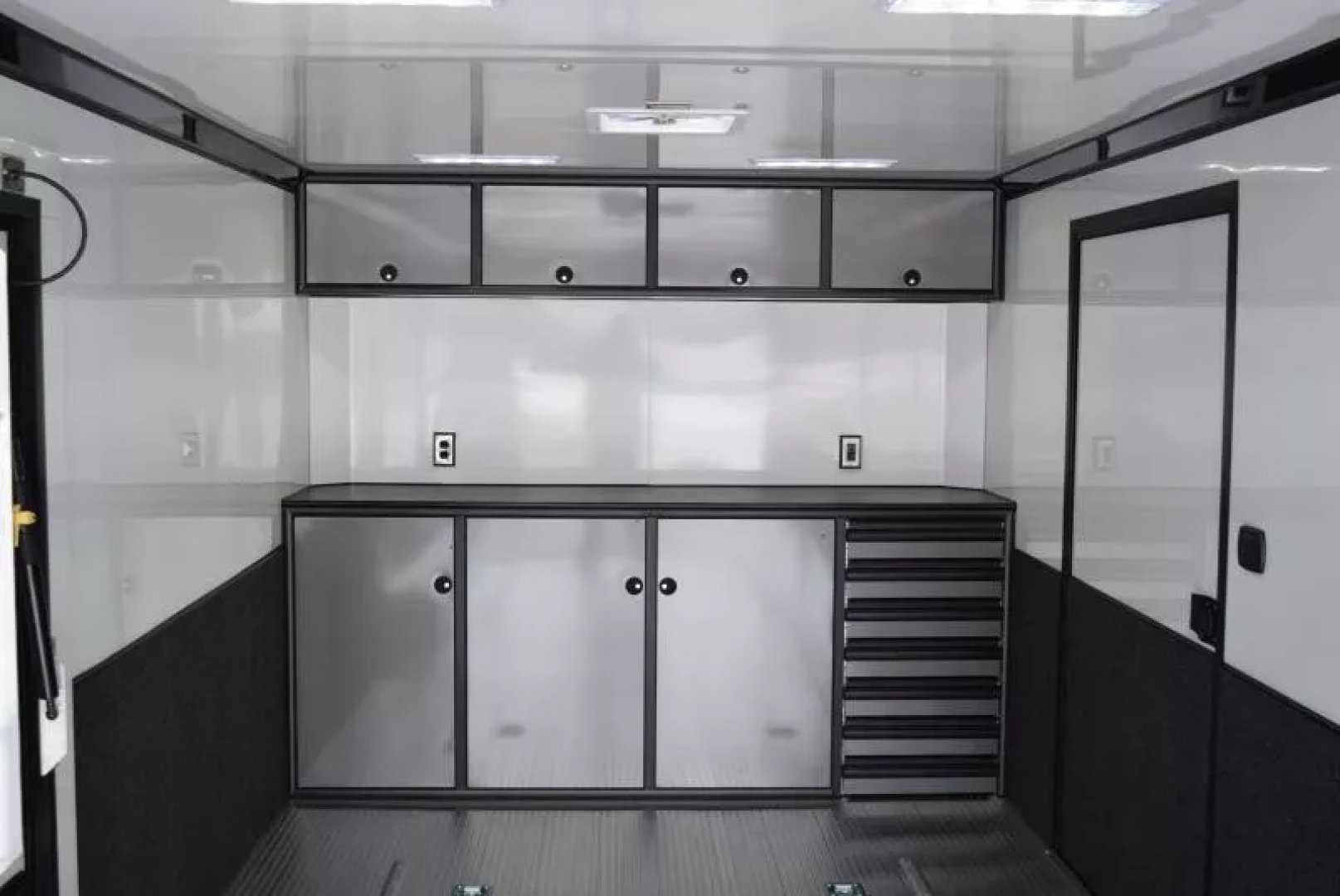 New INTECH 8.5x24 LITE SERIES ALL ALUMINUM RACE HAULER