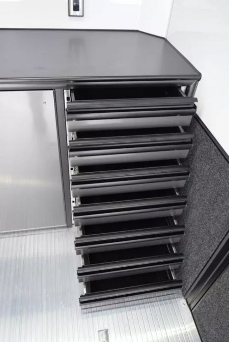 New INTECH 8.5x24 LITE SERIES ALL ALUMINUM RACE HAULER