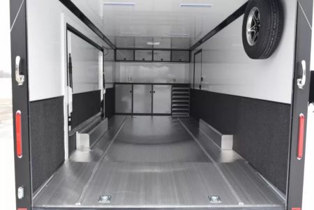 New INTECH 8.5x24 LITE SERIES ALL ALUMINUM RACE HAULER