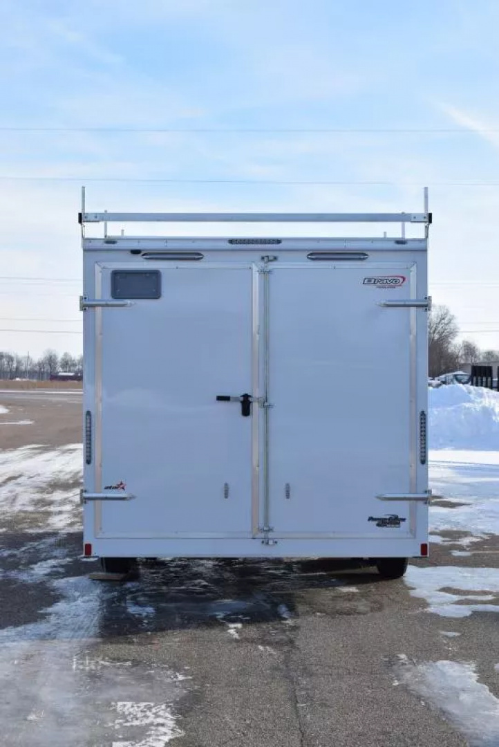 New BRAVO STAR 8.5x16 PRO SERIES CONTRACTOR TRAILER w/ REAR DOUBLE DOORS