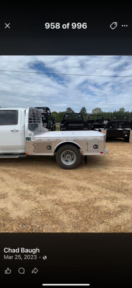 New 2025 CM Truck Beds Aluminum Skirted Bed 60CA Cab chassis