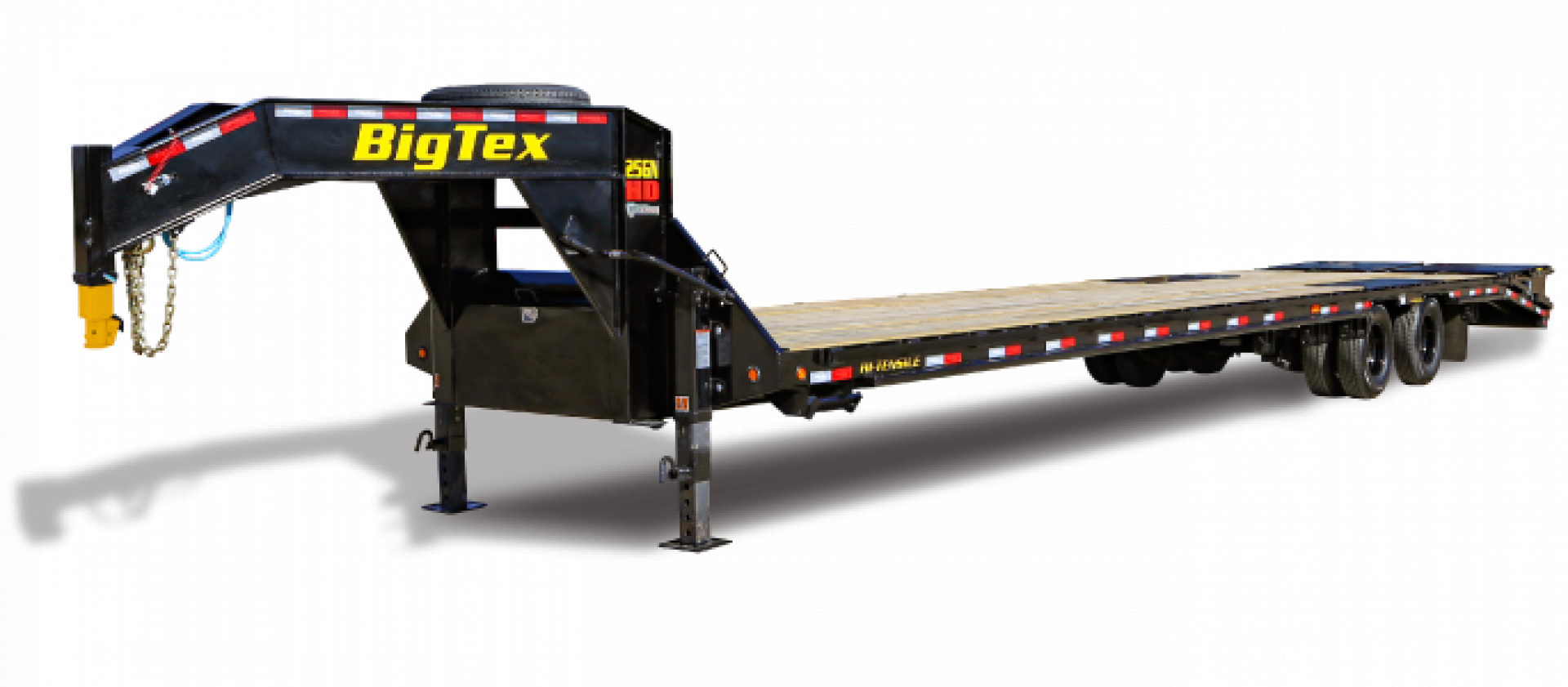 New 2025 BIG TEX TRAILERS 25GN-33D5A Deckover Trailer