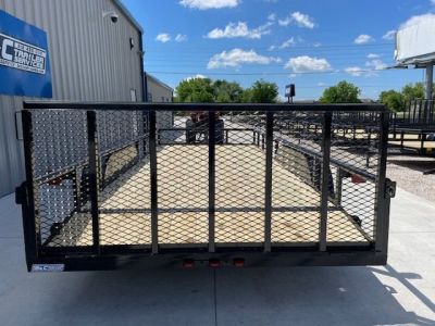 New 2026 DAVIDSON 83X18 TANDEM (2)AXLE PIPE TOP UTILITY W/36" GATE, DOVETAIL