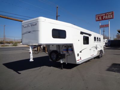 New 2026 Trails West * CLASSIC GN LQ 3-H 1212 * Classic LQ 3-Horse 1212 Side Tack GN Horse Trailer W/ Slide Out *On Order*
