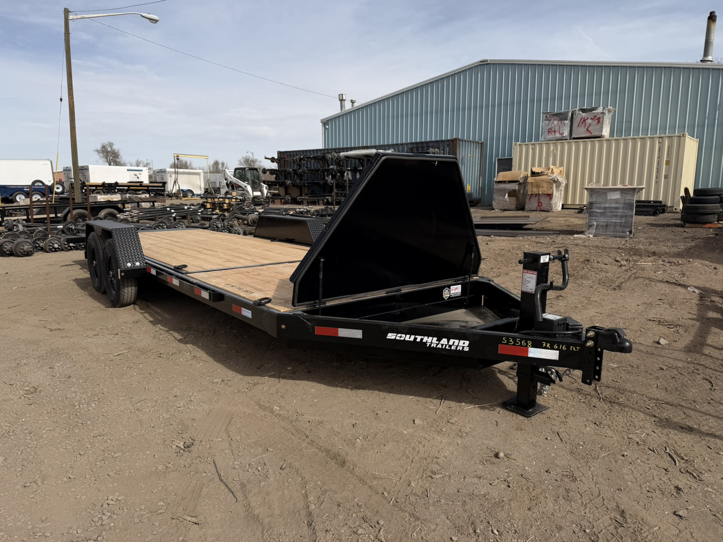 New 2026 Southland Trailers 7-HD22 Tilt Deck Equipment Hauler 14K GVWR