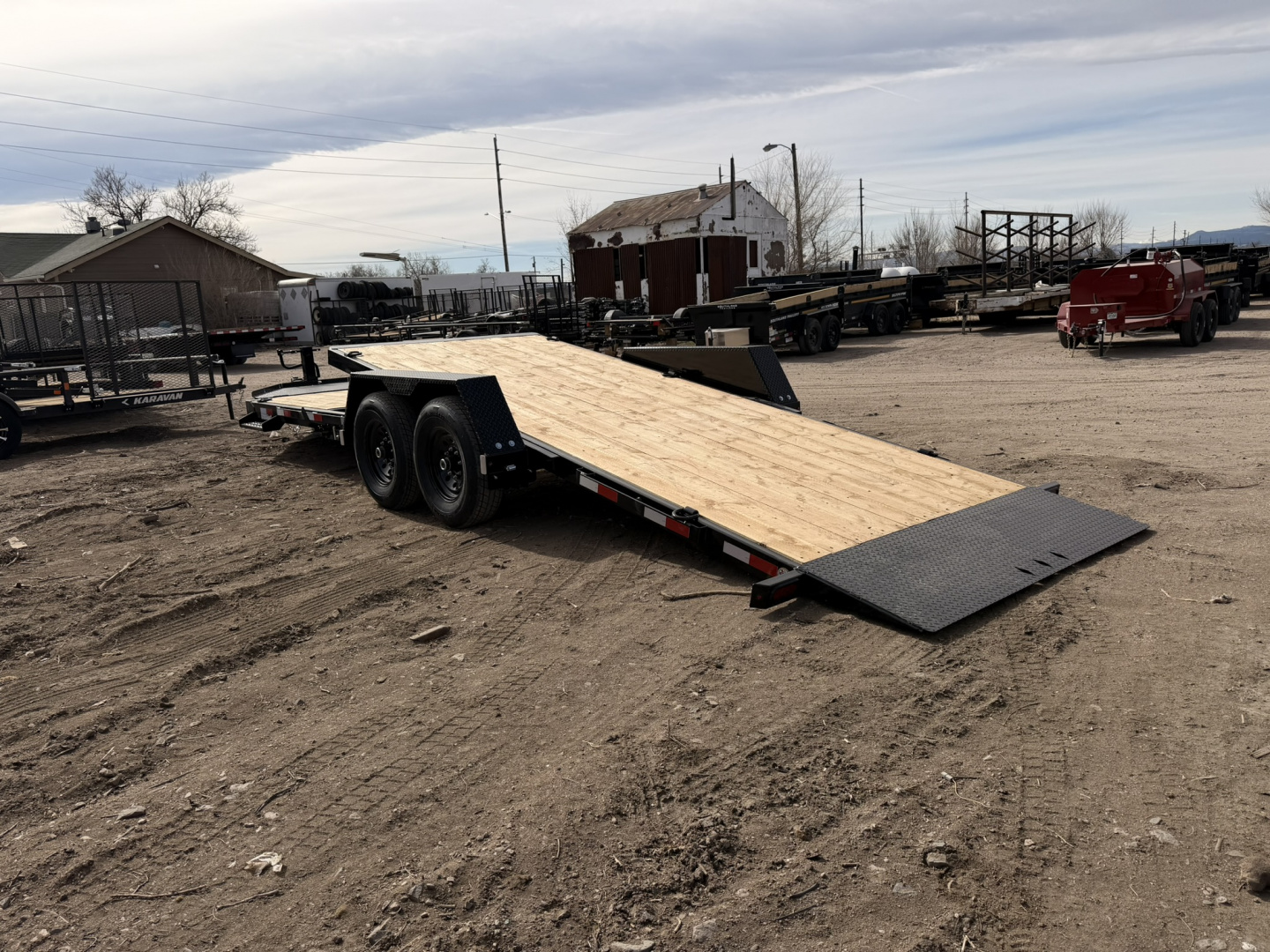 New 2026 Southland Trailers 7-HD22 Tilt Deck Equipment Hauler 14K GVWR