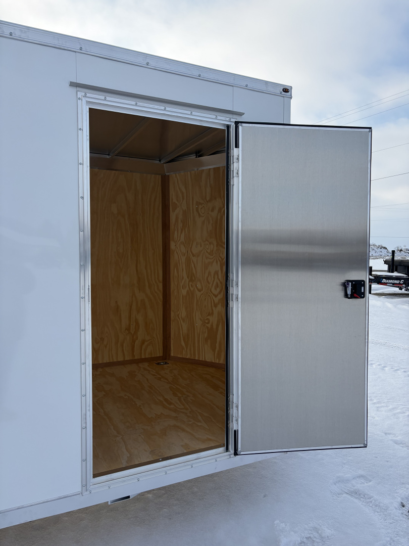 New 2026 Model Year Clearance NEO Trailers NAVLE167-6 (7' X 16') 7K V-Nose Cargo / Enclosed Trailer