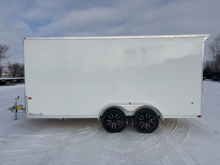 New 2026 Model Year Clearance NEO Trailers NAVLE167-6 (7' X 16') 7K V-Nose Cargo / Enclosed Trailer