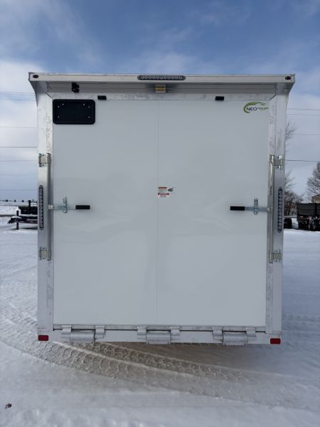 New 2026 Model Year Clearance NEO Trailers NAVLE167-6 (7' X 16') 7K V-Nose Cargo / Enclosed Trailer