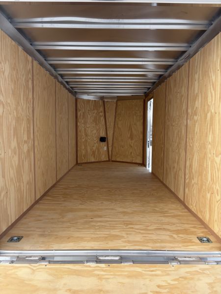 New 2026 Model Year Clearance NEO Trailers NAVLE167-6 (7' X 16') 7K V-Nose Cargo / Enclosed Trailer