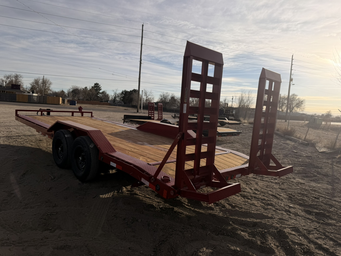 New 2026 Load Trail 8.5-HD22 Equipment/Buggy Hauler W/ Stand-up Ramps 14K GVWR