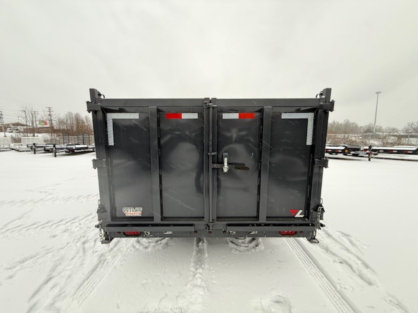 New 2025 Lamar Trailers 7x14 Gooseneck Dump 16k Dump Trailer