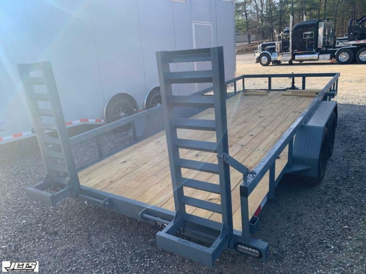 New 2026 GPS Trailers / STH Series / Small Tractor Hauler 82" x 18' Flip Up Ramps 7K