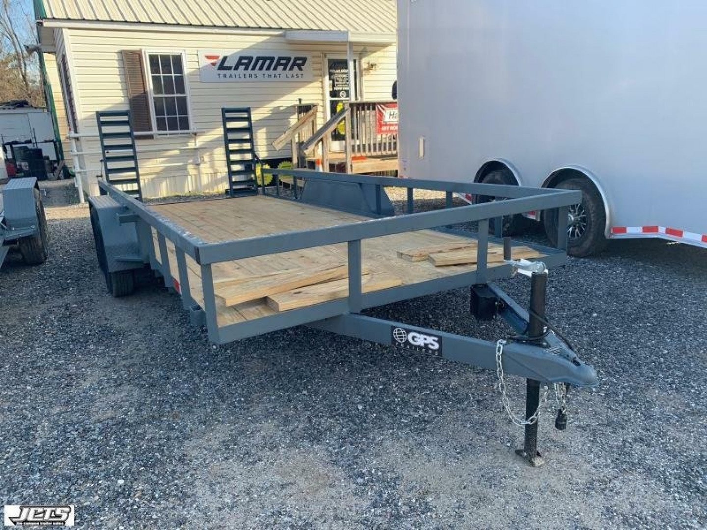 New 2026 GPS Trailers / STH Series / Small Tractor Hauler 82" x 18' Flip Up Ramps 7K