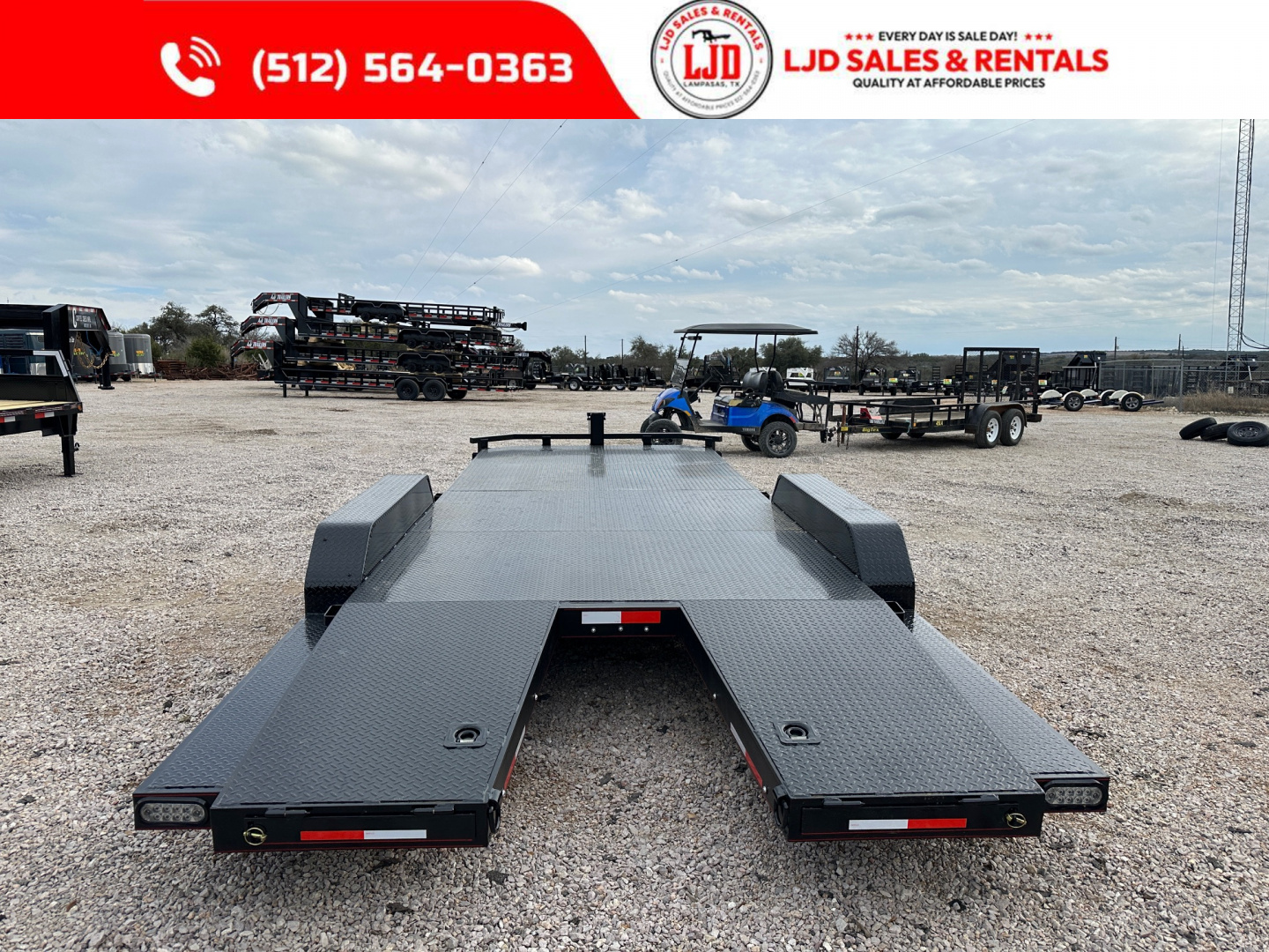 New 2026 Lion - 83 x 20 Car Hauler - 12K GVWR - 6K Axles - 12k GVWR