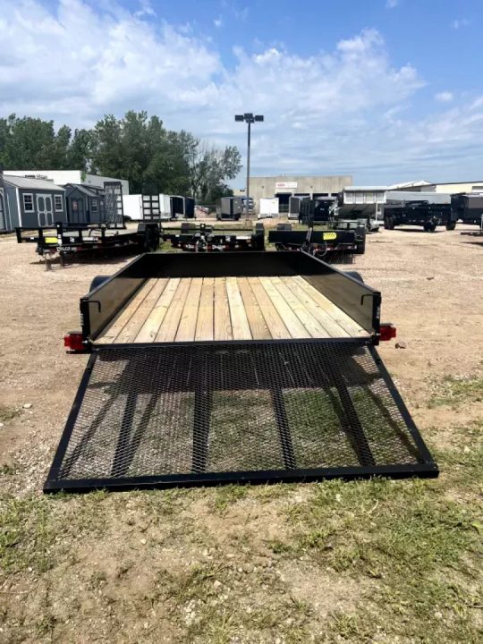 New 2024 80"x10 Teske Manufacturing  Utility Trailer