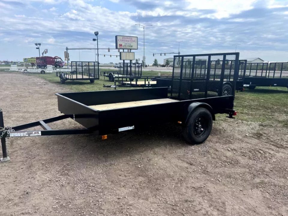 New 2024 80"x10 Teske Manufacturing  Utility Trailer