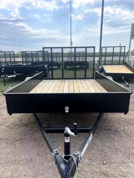 New 2024 80"x10 Teske Manufacturing  Utility Trailer