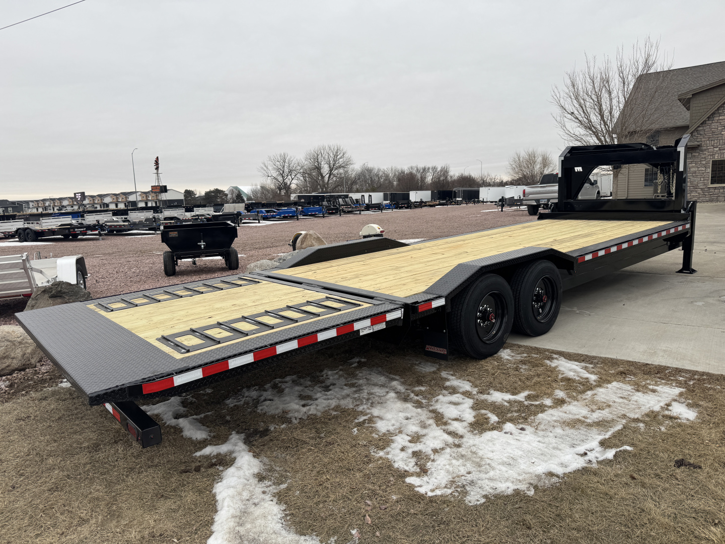 New 2026 Midsota STWB26GN 18.4K Equipment Trailer