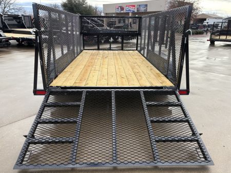 New 2026 Top Hat Trailers LS07 14X83 Landscape Trailer