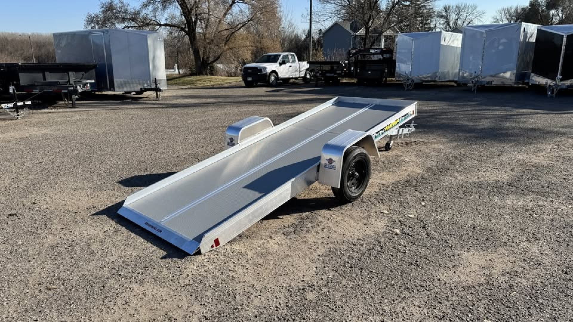 New 2027 Aluma 50X12 TILT Snowmobile Trailer