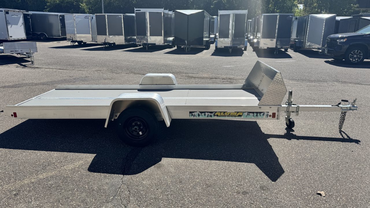 New 2027 Aluma 50X12 TILT Snowmobile Trailer