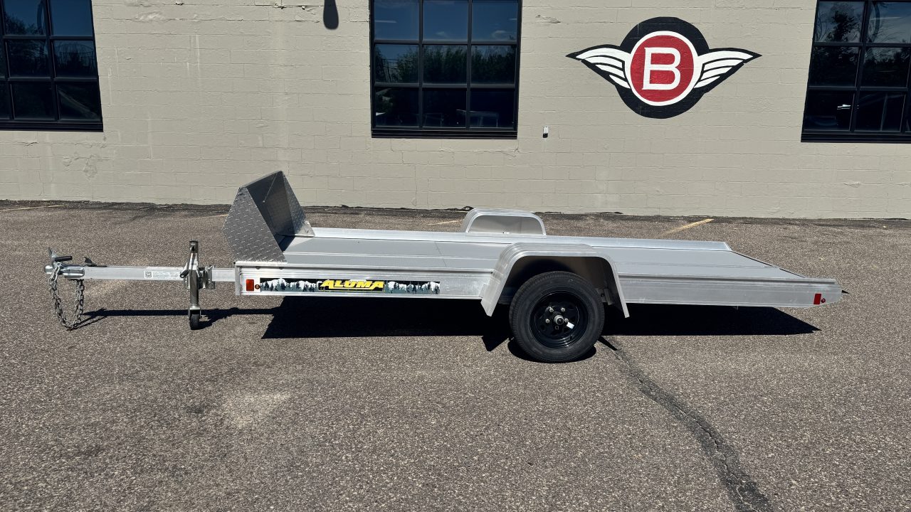 New 2027 Aluma 50X12 TILT Snowmobile Trailer